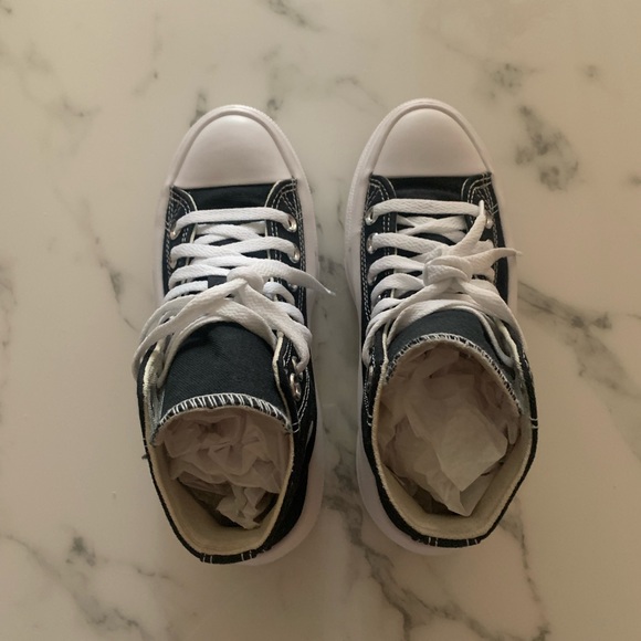 Converse Chuck Taylor All Star Move Hi sneakers in black - Picture 15 of 15